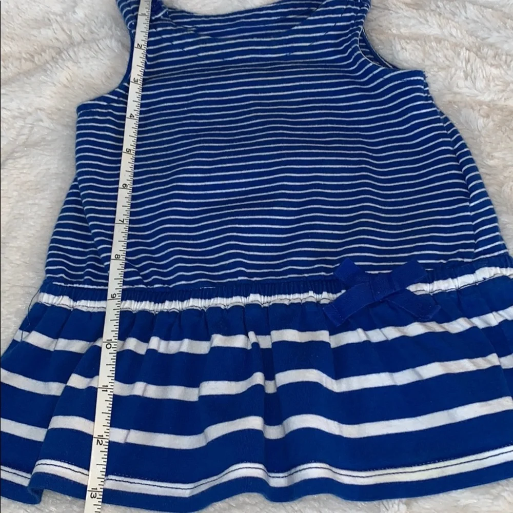 Baby Gap Blue stripe Dress 3-6 mos tank sundress